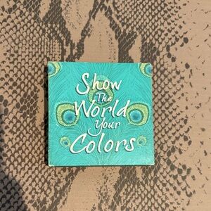 Peacock Feather Decorative Sign